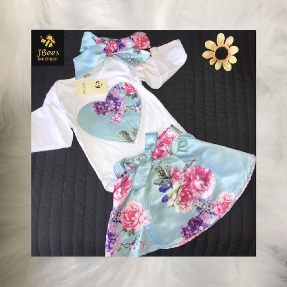 Baby Girl Beautiful 3pc set